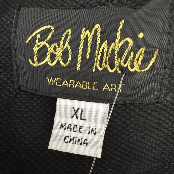 Bob Mackie Wearable Art Black Elephant Jacket Size XL Women's NWT Maximalist - Picture 3 of 11